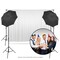 Lann's Linens (Set of 2) Photography Backdrop Curtains - Split Background for Wedding, Party or Photo Booth